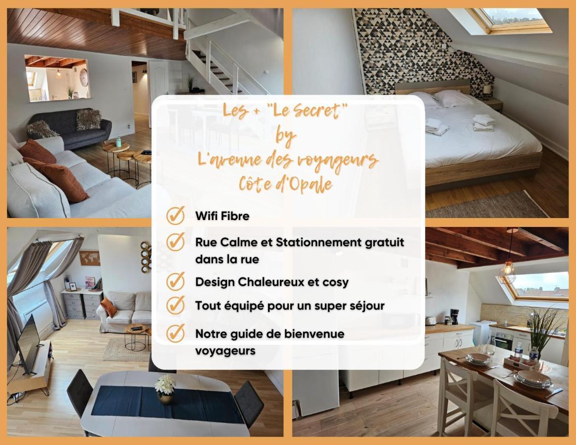 Apartament Le Secret - L'Avenue Des Voyageurs Cote D'Opale Boulogne-sur-Mer Zewnętrze zdjęcie